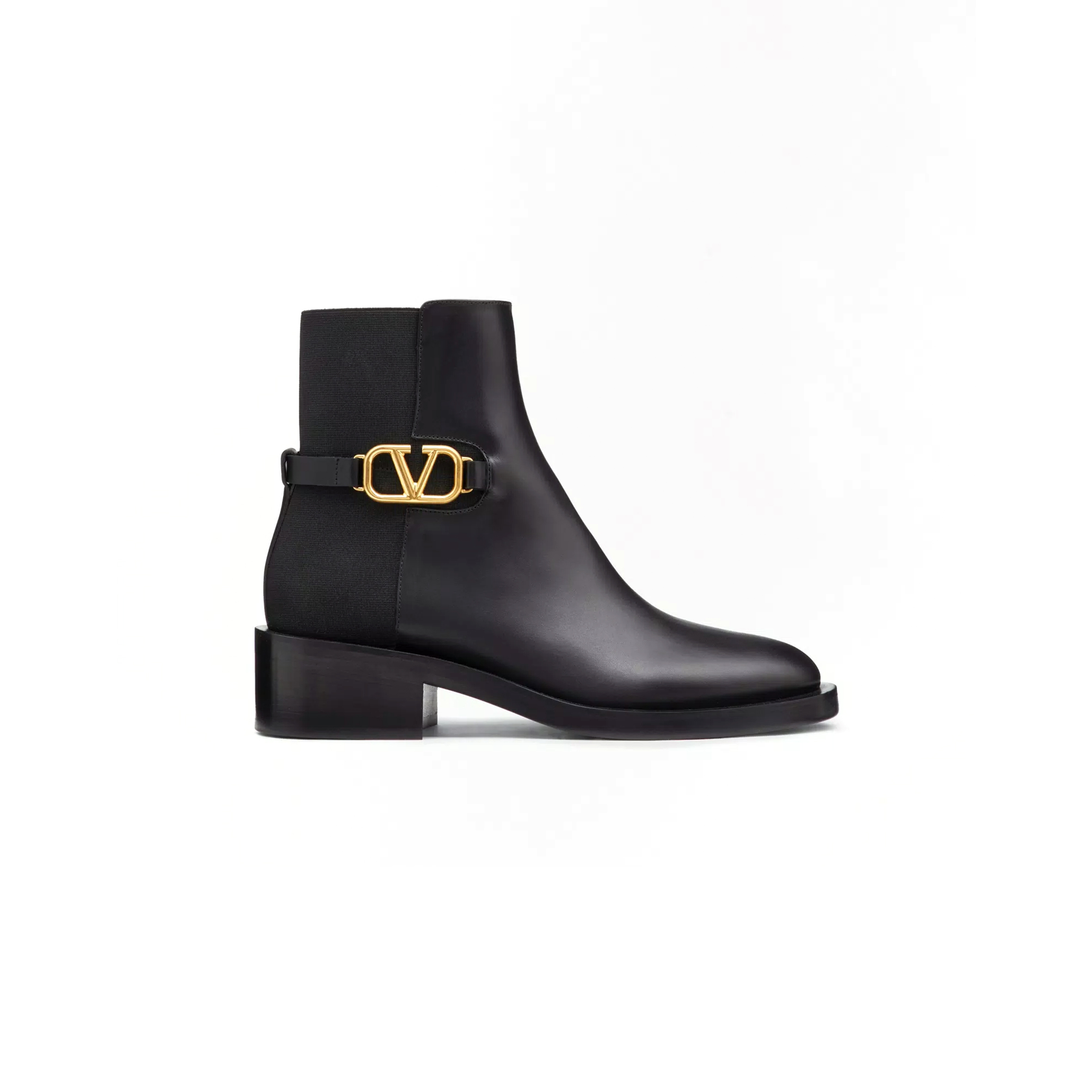 VALENTINO VLOGO SIGNATURE CALFSKIN ANKLE BOOT 30MM 5W2S0CT1PYH_0NO